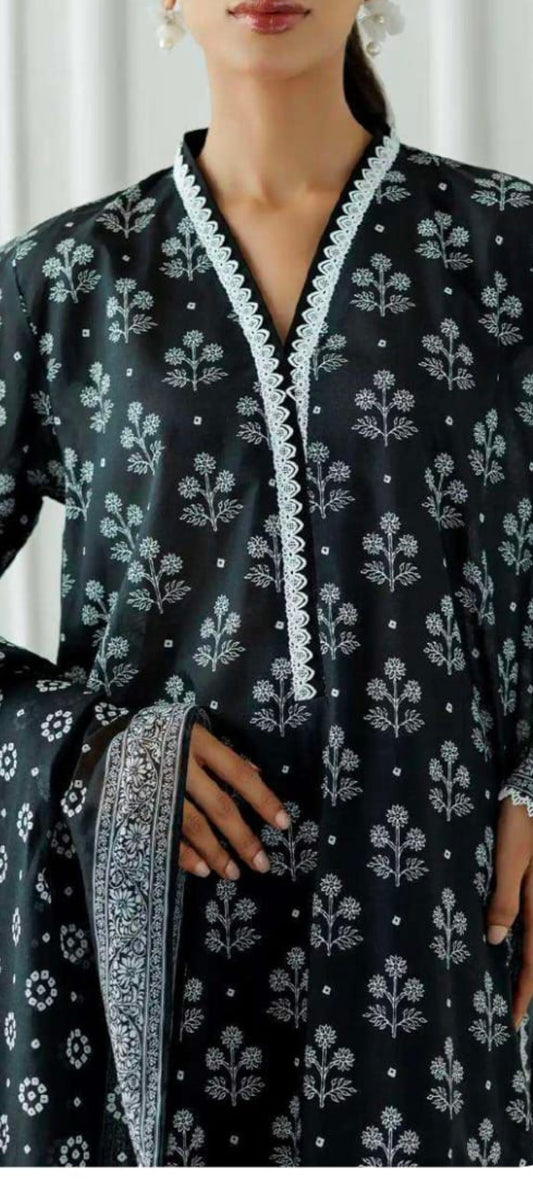 Premium Digital Printed 3 Piece Lawn Suit