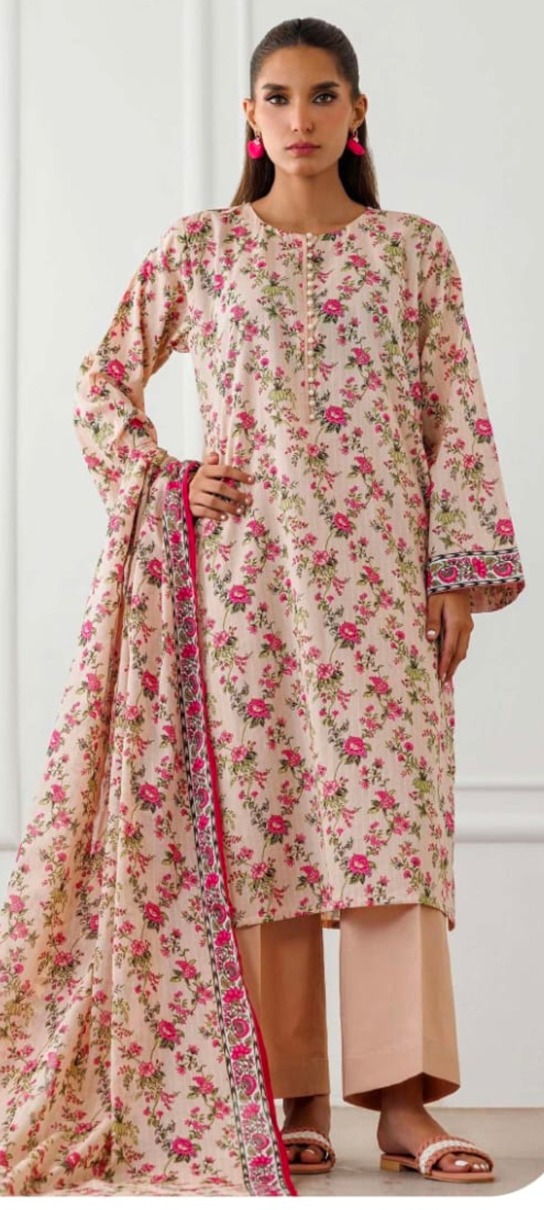 Premium Digital Printed 3 Piece Lawn Suit