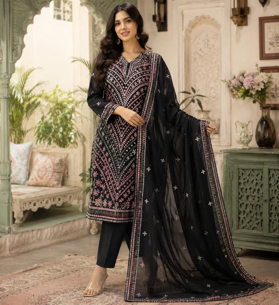 3 piece chicken Kari dress